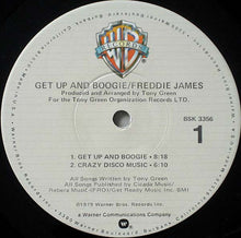 Load image into Gallery viewer, Freddie James : Get Up And Boogie (LP, Album, Jac)

