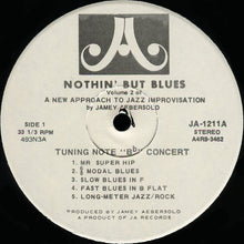 Load image into Gallery viewer, Jamey Aebersold : Nothin&#39; But Blues (LP, Album)
