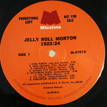 Load image into Gallery viewer, Jelly Roll Morton : Jelly Roll Morton 1923/24 (2xLP, Album, Comp, Promo, RM, Gat)
