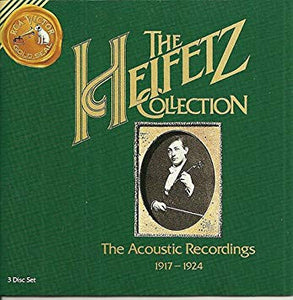 Jascha Heifetz : The Acoustic Recordings 1917-1924 (3xCD, Comp, Mono)