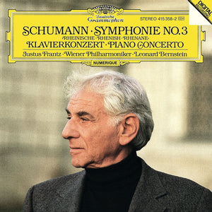 Schumann*, Justus Frantz, Wiener Philharmoniker, Leonard Bernstein : Symphonie No. 3 »Rheinische = Rhenish = Rhenane« • Klavierkonzert = Piano Concerto (CD, Album)