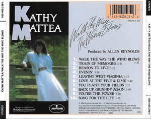 Kathy Mattea : Walk The Way The Wind Blows (CD, Album)