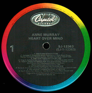 Anne Murray : Heart Over Mind (LP, Album, Jac)