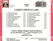 Laden Sie das Bild in den Galerie-Viewer, Clare College Singers* And Orchestra* : Rutter - Carols From Clare (CD, Comp, RE, RM)
