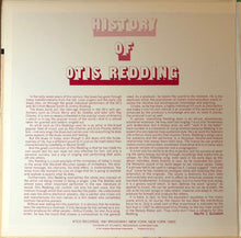 Laden Sie das Bild in den Galerie-Viewer, Otis Redding : History Of Otis Redding (LP, Comp, RE, Pre)

