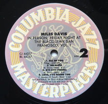 Load image into Gallery viewer, Miles Davis : In Person, Friday Night At The Blackhawk, San Francisco, Volume 1 (LP, Album, RE, RM, 180)
