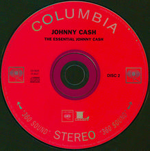 Load image into Gallery viewer, Johnny Cash : The Essential Johnny Cash (2xCD, Comp, Mono, Ltd, RM, DAD)

