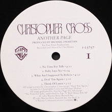 Load image into Gallery viewer, Christopher Cross : Another Page (LP, Album)
