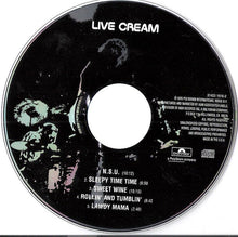Load image into Gallery viewer, Cream (2) : Live Cream (CD, Album, RE, RM)
