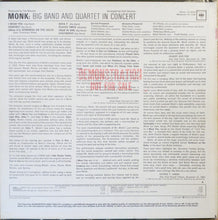 Load image into Gallery viewer, Monk* : Big Band And Quartet In Concert (LP, Album, Mono, Ter)
