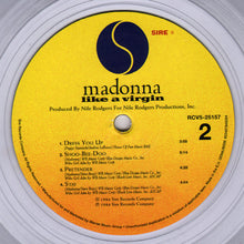 Laden Sie das Bild in den Galerie-Viewer, Madonna : Like A Virgin (LP, Album, Ltd, RE, Cle)
