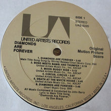 Load image into Gallery viewer, John Barry : Diamonds Are Forever (Original Motion Picture Soundtrack) (LP, Album, Ter)
