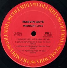 Load image into Gallery viewer, Marvin Gaye : Midnight Love (LP, Album, Pit)
