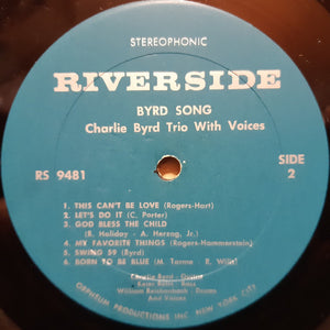 Charlie Byrd With Voices* : Byrd Song (LP, Album)