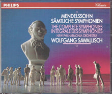 Laden Sie das Bild in den Galerie-Viewer, Mendelssohn* - New Philharmonia Orchestra, Wolfgang Sawallisch : Sämtliche Sinfonien (3xCD, Album, Comp, RE, RM)
