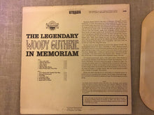 Load image into Gallery viewer, Woody Guthrie : In Memoriam (LP, Comp)
