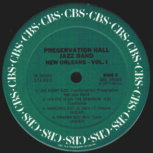 Preservation Hall Jazz Band : New Orleans, Vol. 1 (LP, Album, Quad, Pit)
