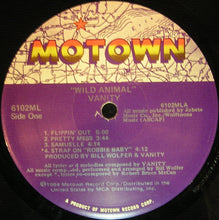 Load image into Gallery viewer, Vanity : Wild Animal (LP, Album)
