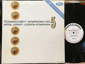 Tchaikovsky* - Antal Dorati, London Symphony* : Symphony No. 5 (LP, Mono, Promo)