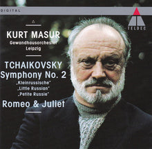 Charger l&#39;image dans la galerie, Tchaikovsky* : Kurt Masur, Gewandhausorchester Leipzig : Symphony No. 2 &quot;Little Russian&quot; / Romeo &amp; Juliet (CD, Album)
