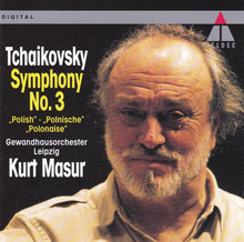 Load image into Gallery viewer, Tchaikovsky* : Gewandhausorchester Leipzig, Kurt Masur : Symphony No.3 &quot;Polish&quot; (CD, Album)
