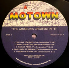 Load image into Gallery viewer, The Jackson 5 : Greatest Hits  (LP, Comp, RE, RM)
