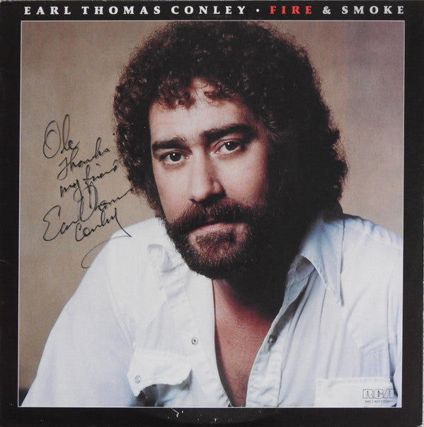 Earl Thomas Conley : Fire & Smoke (LP, Album)
