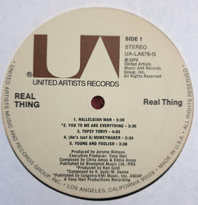 Real Thing* : Real Thing (LP, Album)