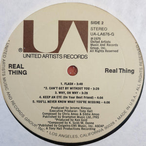 Real Thing* : Real Thing (LP, Album)