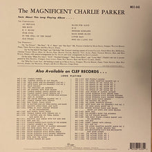 Load image into Gallery viewer, Charlie Parker : The Magnificent Charlie Parker (LP, Album, RSD, Comp, Mono, Ltd, RE, Yel)
