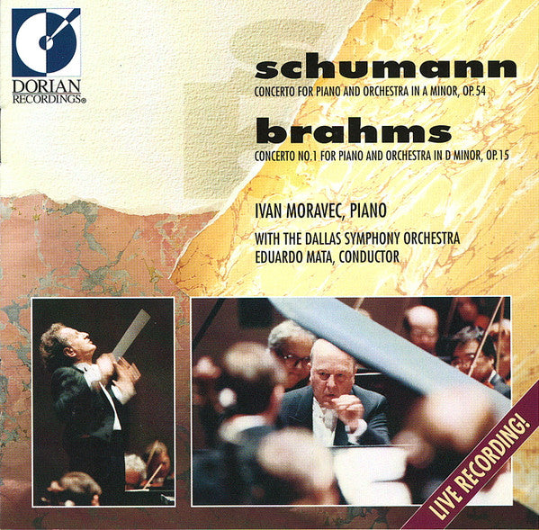 Schumann*, Brahms* / Ivan Moravec, Dallas Symphony Orchestra, Eduardo Mata : Piano Concertos (CD, Album)