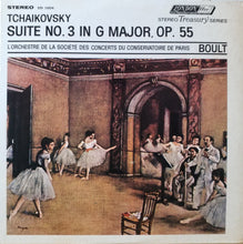 Load image into Gallery viewer, Tchaikovsky*, L&#39;Orchestre De La Société Des Concerts Du Conservatoire*, Boult* : Suite No. 3 In G Major Opus. 55 (LP, Album, RE)

