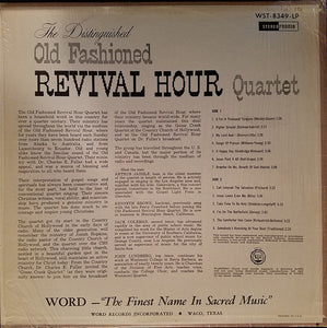 Old Fashioned Revival Hour Quartet : The Distinguished Old Fashioned Revival Hour Quartet (LP)