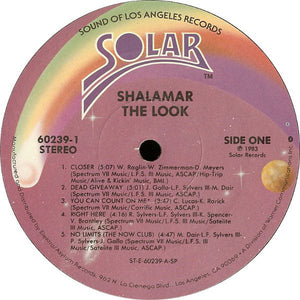 Shalamar : The Look (LP, Album)