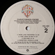 Load image into Gallery viewer, Christopher Cross : Christopher Cross (LP, Album, Spe)
