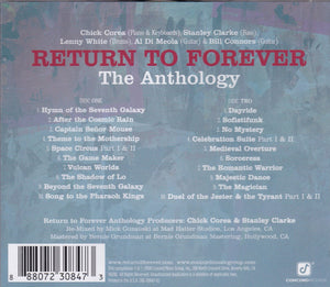 Return To Forever : The Anthology (2xCD, Comp)