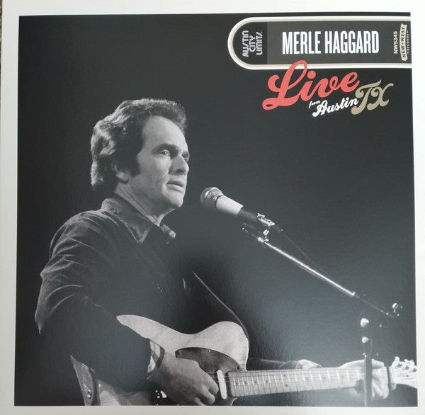 Merle Haggard : Live From Austin TX (1978) (LP, Album, RE)