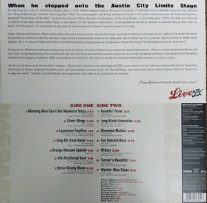 Merle Haggard : Live From Austin TX (1978) (LP, Album, RE)