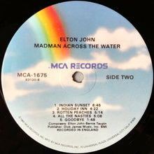 Load image into Gallery viewer, Elton John : Madman Across The Water (LP, Album, RE)
