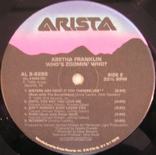 Load image into Gallery viewer, Aretha* : Who&#39;s Zoomin&#39; Who? (LP, Album, Ind)
