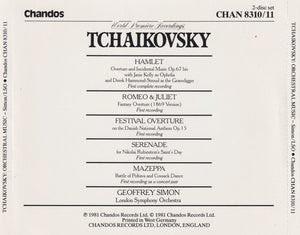 Pyotr Ilyich Tchaikovsky - London Symphony Orchestra, Geoffrey Simon : Orchestral Music (2xCD, Album, RE)