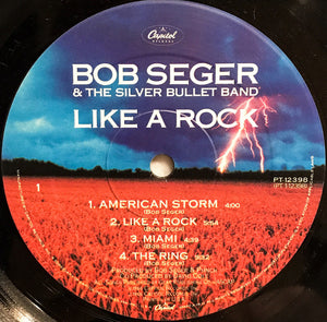 Bob Seger & The Silver Bullet Band* : Like A Rock (LP, Album, Spe)