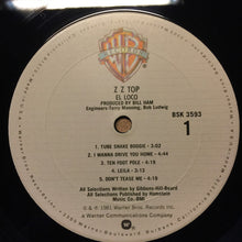 Charger l'image dans la galerie, ZZ Top : El Loco (LP, Album, Club, Ter)
