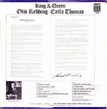 Laden Sie das Bild in den Galerie-Viewer, Otis Redding &amp; Carla Thomas : King &amp; Queen (LP, Album, Mono, MO )
