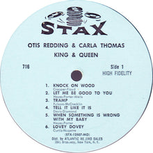 Laden Sie das Bild in den Galerie-Viewer, Otis Redding &amp; Carla Thomas : King &amp; Queen (LP, Album, Mono, MO )
