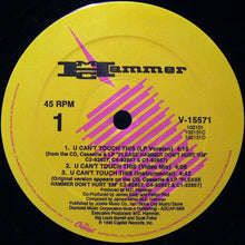 Load image into Gallery viewer, MC Hammer : U Can&#39;t Touch This (12&quot;, Single)
