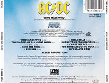 Charger l'image dans la galerie, AC/DC : Who Made Who (CD, Comp, RE, RP)
