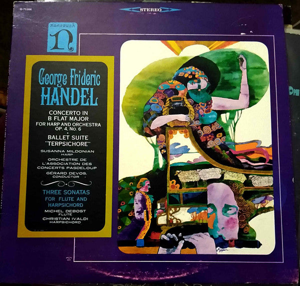 George Frideric Handel* : Concerto In B Flat Major For Harp And Orchestra Op. 4 No. 6 / Ballet Suite 