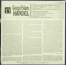 Laden Sie das Bild in den Galerie-Viewer, George Frideric Handel* : Concerto In B Flat Major For Harp And Orchestra Op. 4 No. 6 / Ballet Suite &quot;Terpsichore&quot; / Three Sonatas For Flute And Harpsichord (LP, Bla)
