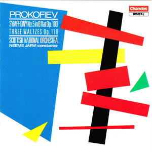 Prokofiev* - Scottish National Orchestra*, Neeme Järvi : Symphony No. 5 In B Flat Op. 100 / Three Waltzes Op. 110 (CD)